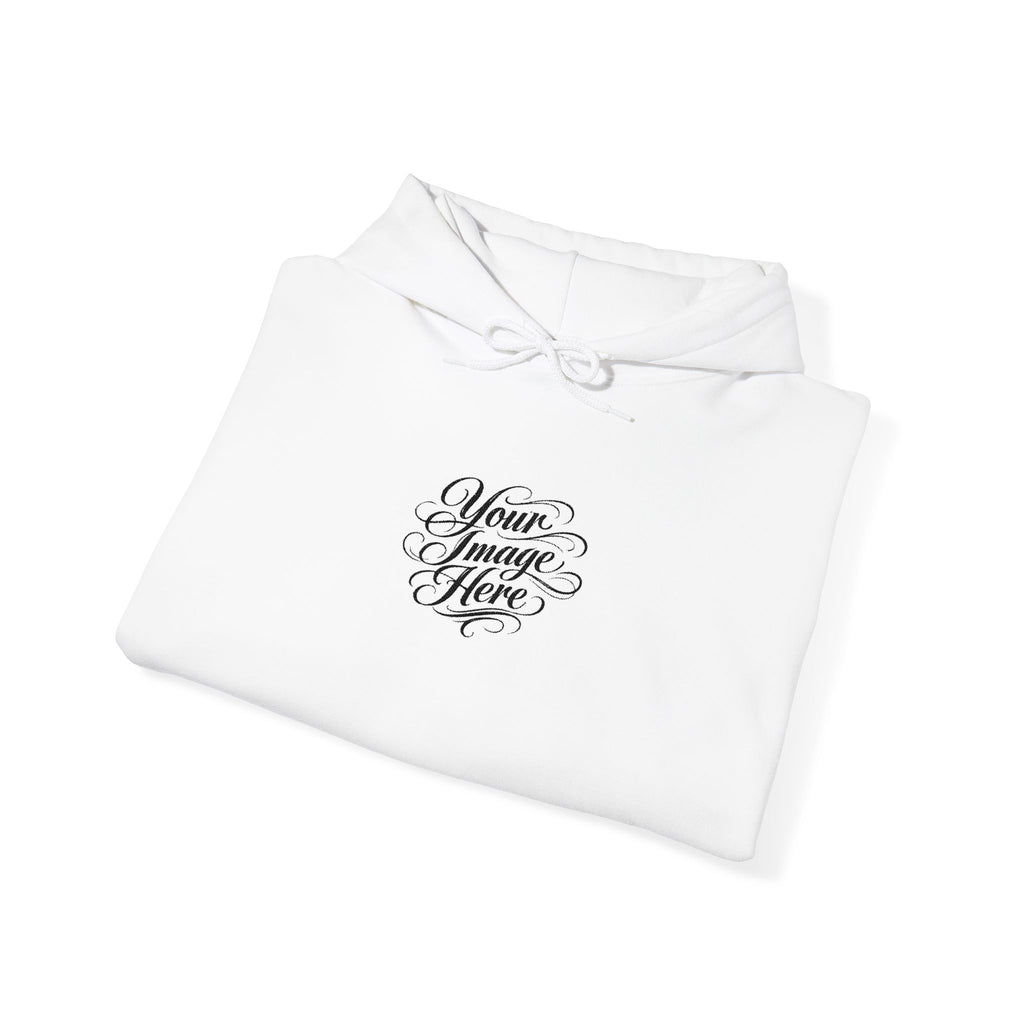 EMBROIDERED Custom Image (Light Colors/Shades) Hoodies