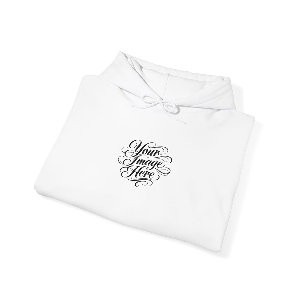 EMBROIDERED Custom Image (Light Colors/Shades) Hoodies