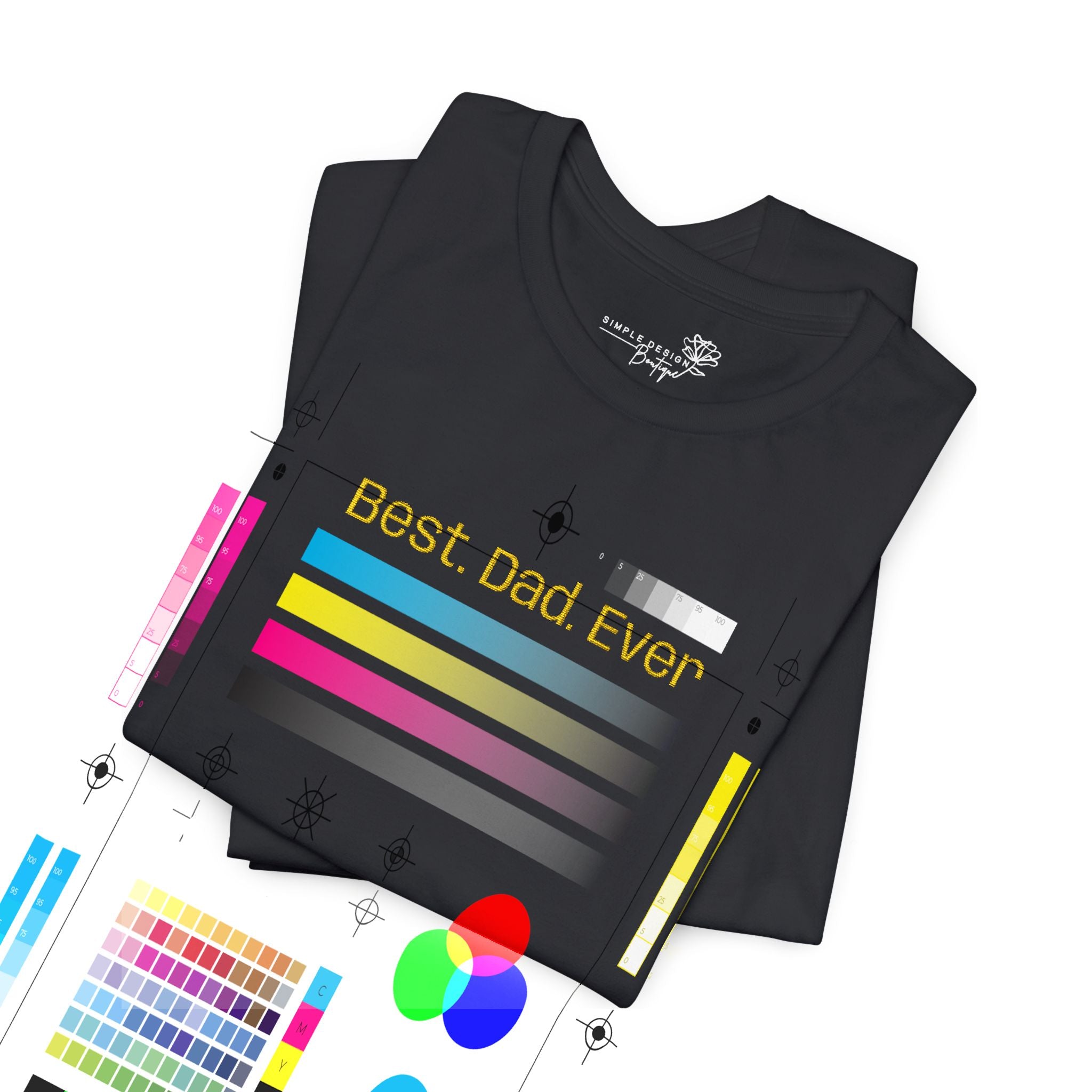 Best. Dad. Ever. — Embroidered Men’s T-Shirt