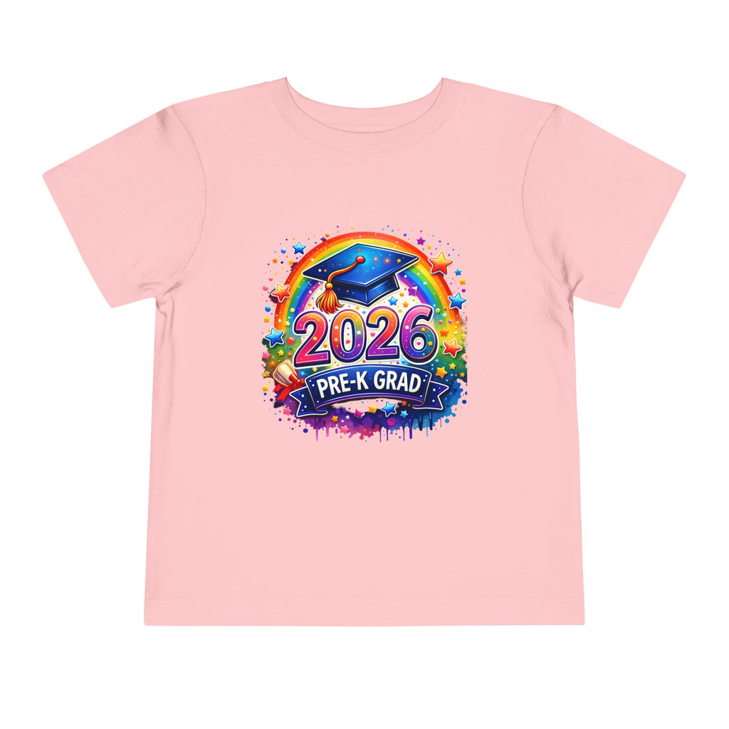 2026 Pre-K Graduate — Vivid Bright Design Toddler T-Shirt