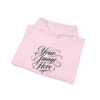 Women's Hoodie — Custom Image & Optional Text
