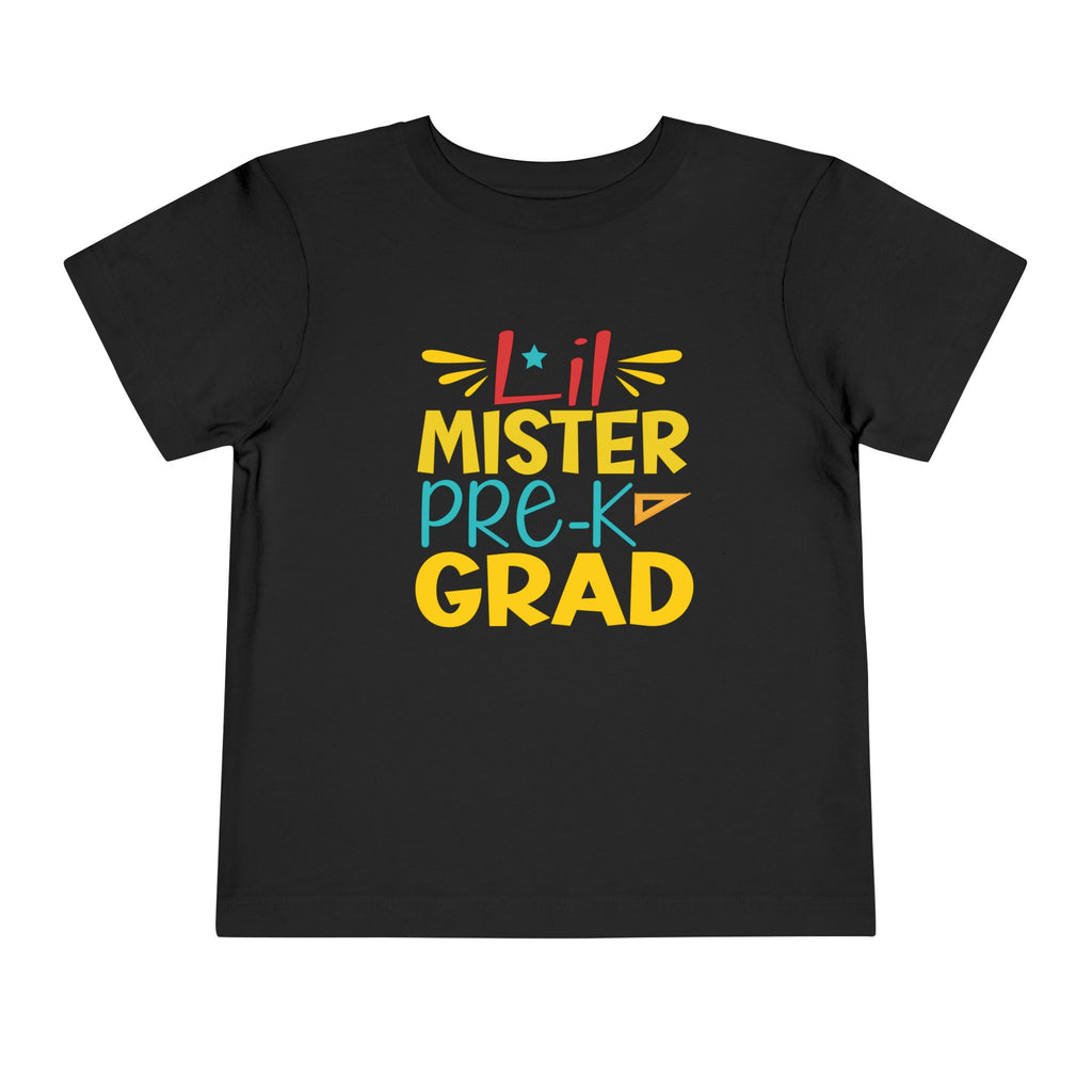 Little Mister Pre-K Grad — Boys Toddler Graduation T-Shirt