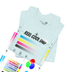 Reel Cool Dad — Embroidered T-Shirt
