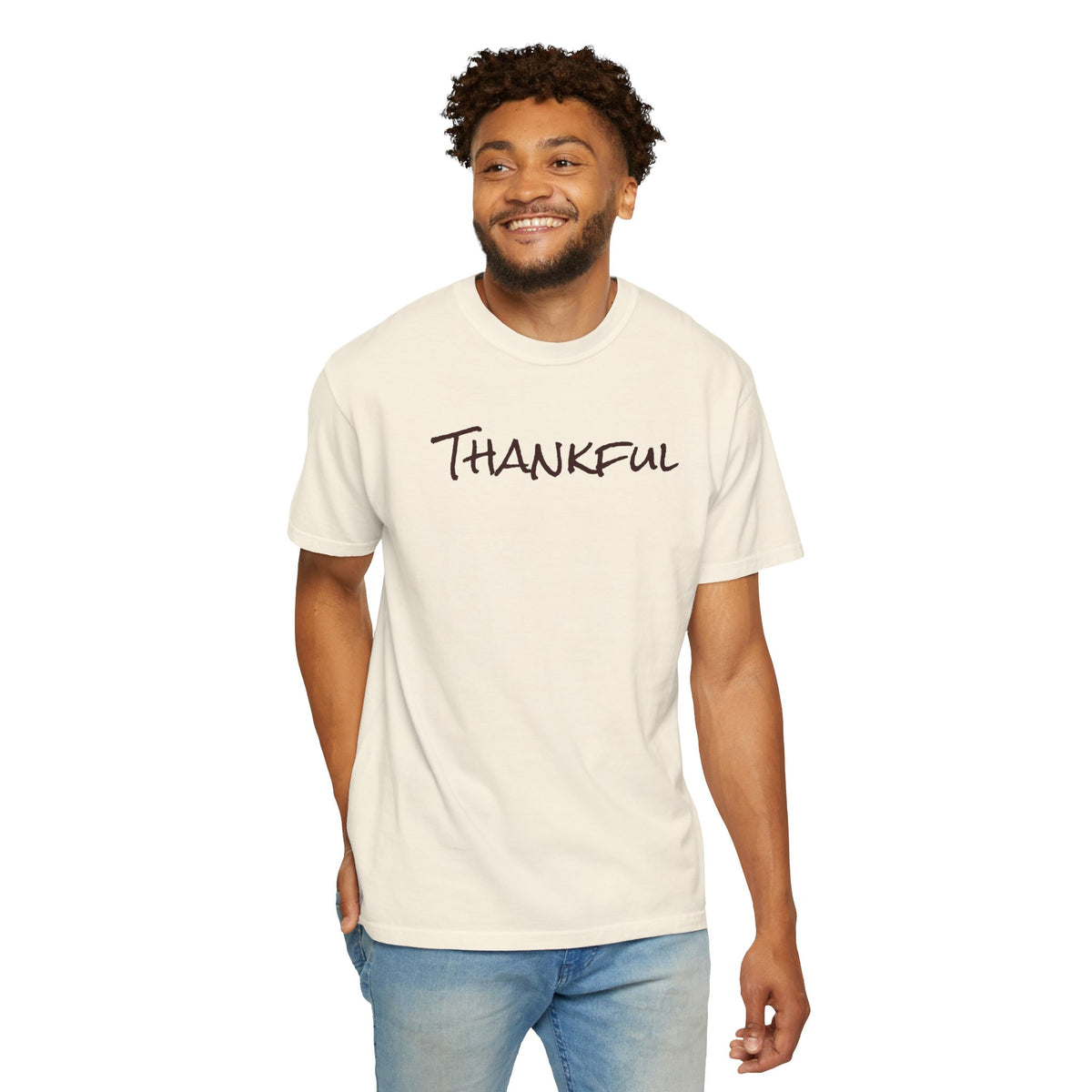 Thankful Unisex Comfort Colors T-Shirt – Gratitude Thanksgiving Tee