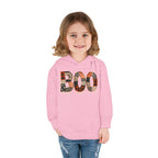 Toddler Hoodie - "BOO" Plaid Halloween Pullover
