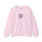 EMBROIDERED Custom Image (Light Colors/Shades) Pullover Sweatshirts