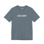 Grill Daddy Embroidered T-Shirt — Funny BBQ Dad Gift Tee | XS–5XL