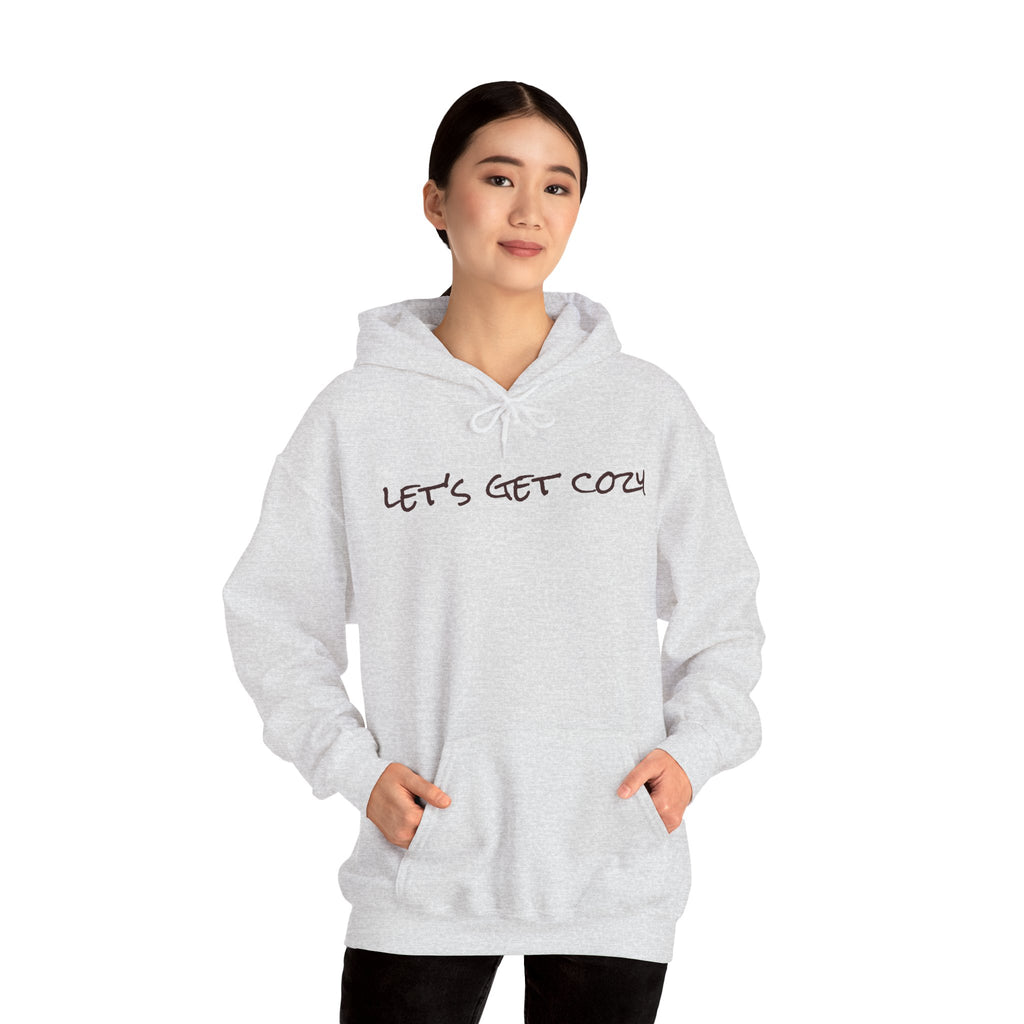 Let's Get Cozy Graphic - Cozy Hoodie