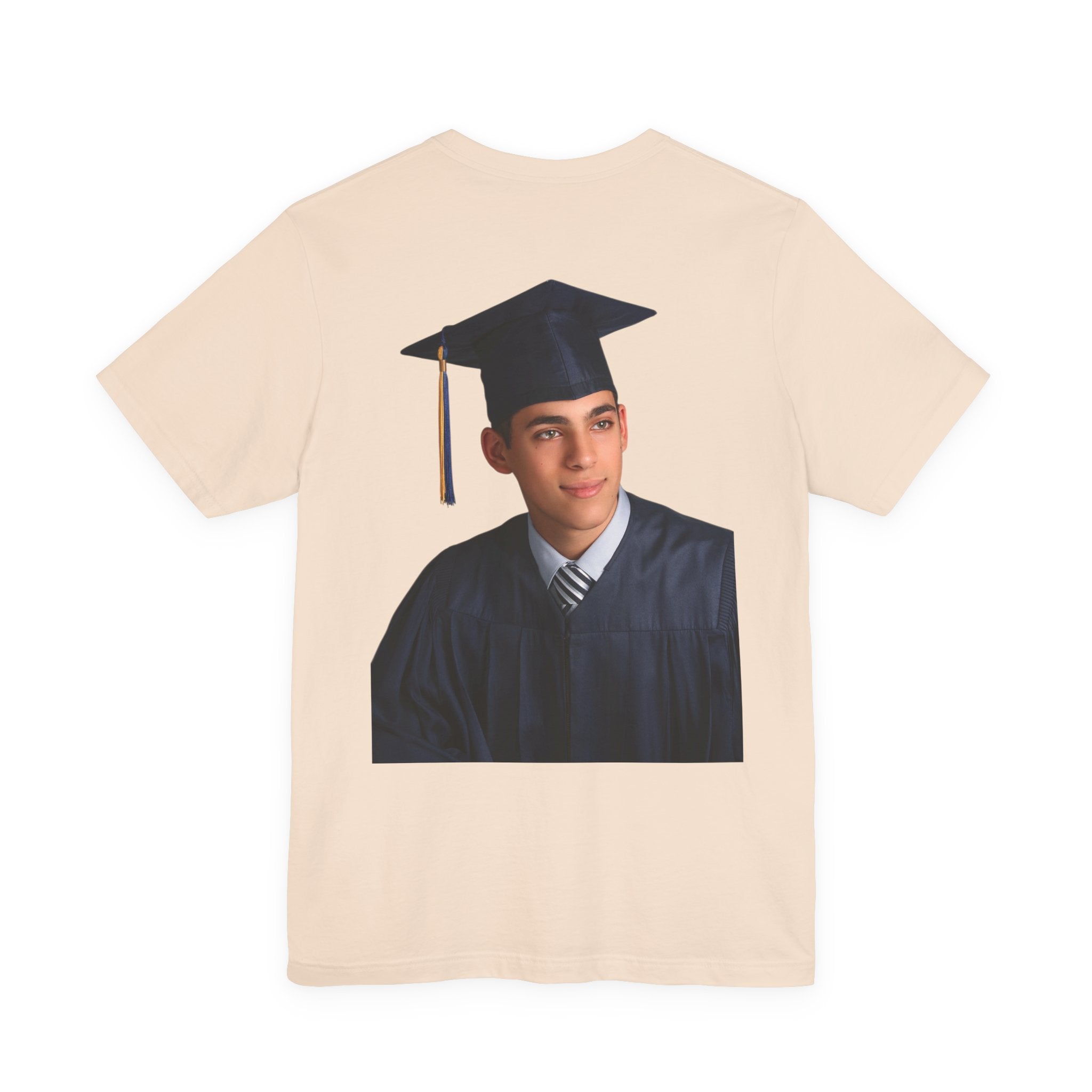 Proud Grandpa of a 2026 Graduate FRONT & BACK upload photo T-Shirt