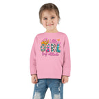 Little Girl Big Attitude — Funny Toddler Girl Long Sleeve Tee