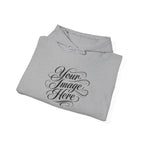 Unisex Hoodie — Custom Image & Optional Text