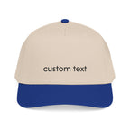 Custom Embroidered Mid-Profile Baseball Cap — Personalized Hat