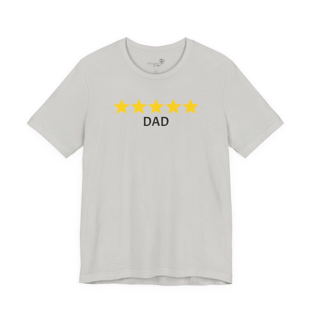 5 Star Dad — Would Recommend | Funny Father’s Day T-Shirt