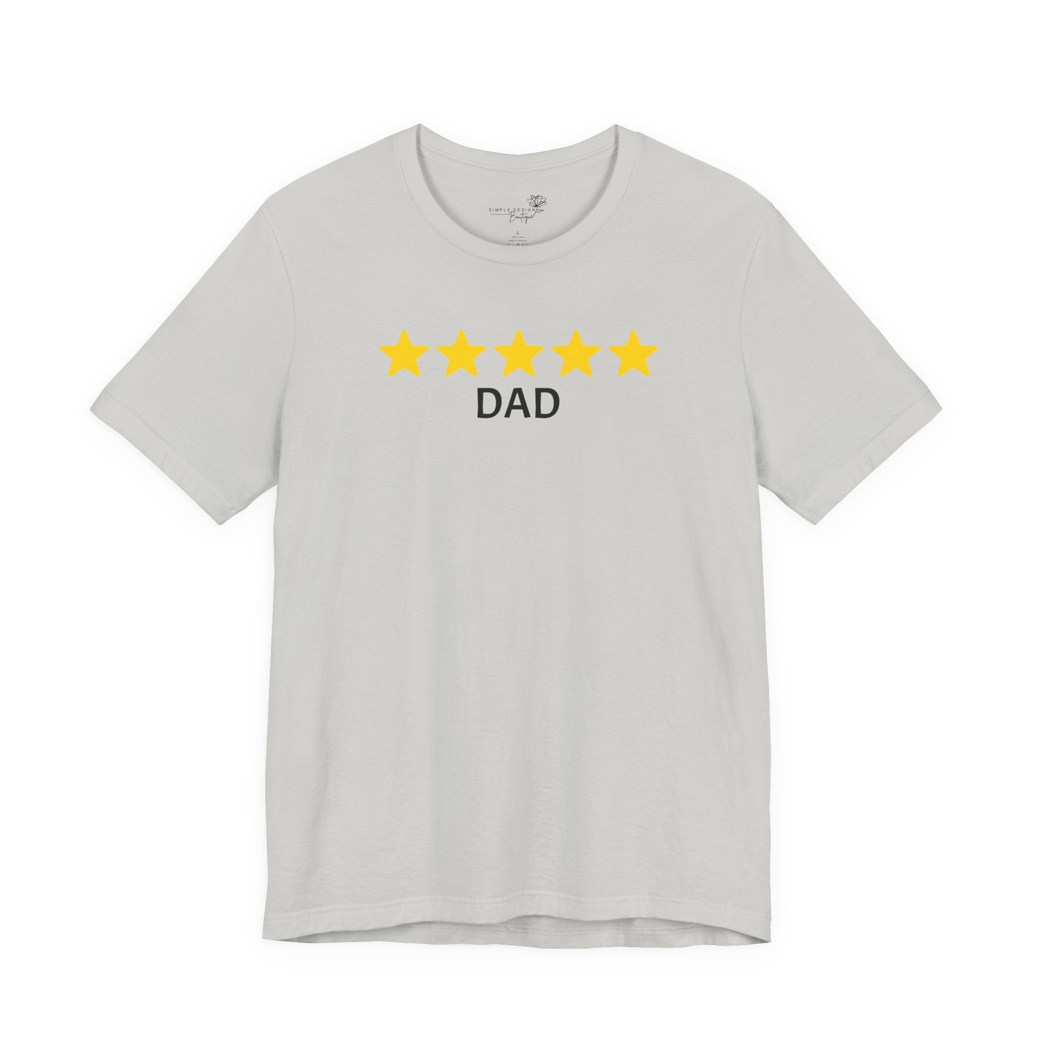5 Star Dad — Would Recommend | Funny Father’s Day T-Shirt
