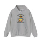 “Silence Is Golden, Duct Tape Is Silver” Funny Graphic - Cozy Hoodie