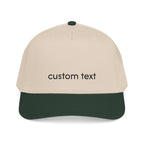 Custom Embroidered Mid-Profile Baseball Cap — Personalized Hat