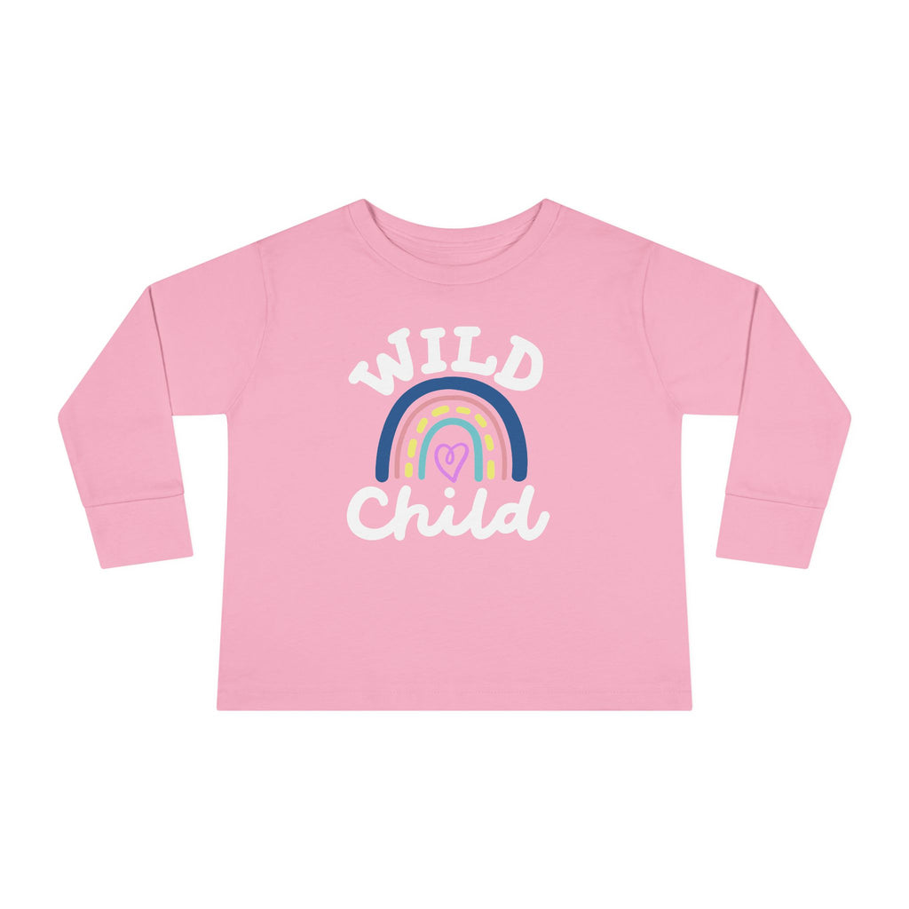 Wild Child — Toddler Long Sleeve Tee for Boys & Girls