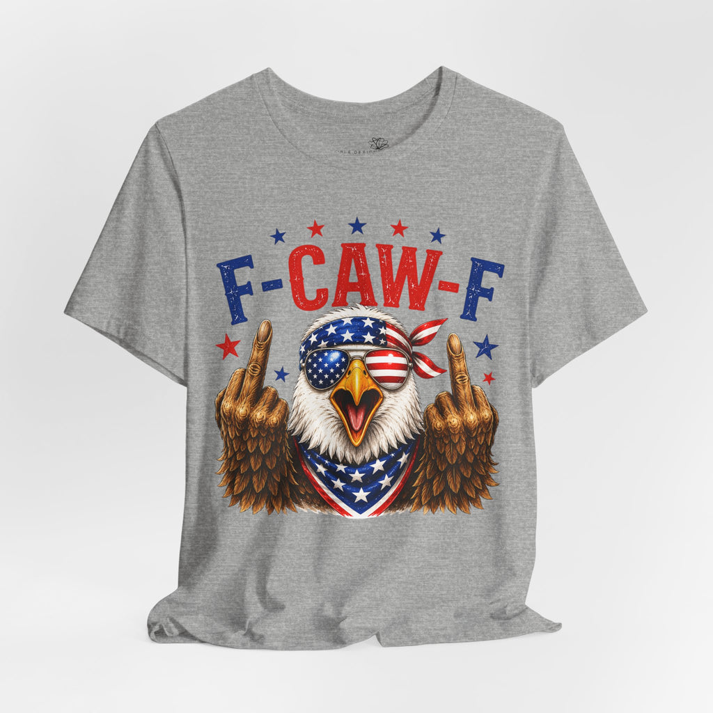 F-CAW-F Bald Eagle Patriotic T-Shirt