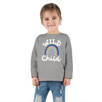 Wild Child — Toddler Long Sleeve Tee for Boys & Girls