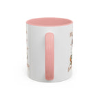 Coffee Mug — "My Alone Time Is for Everyone's Safety" Retro Woman Accent Mug