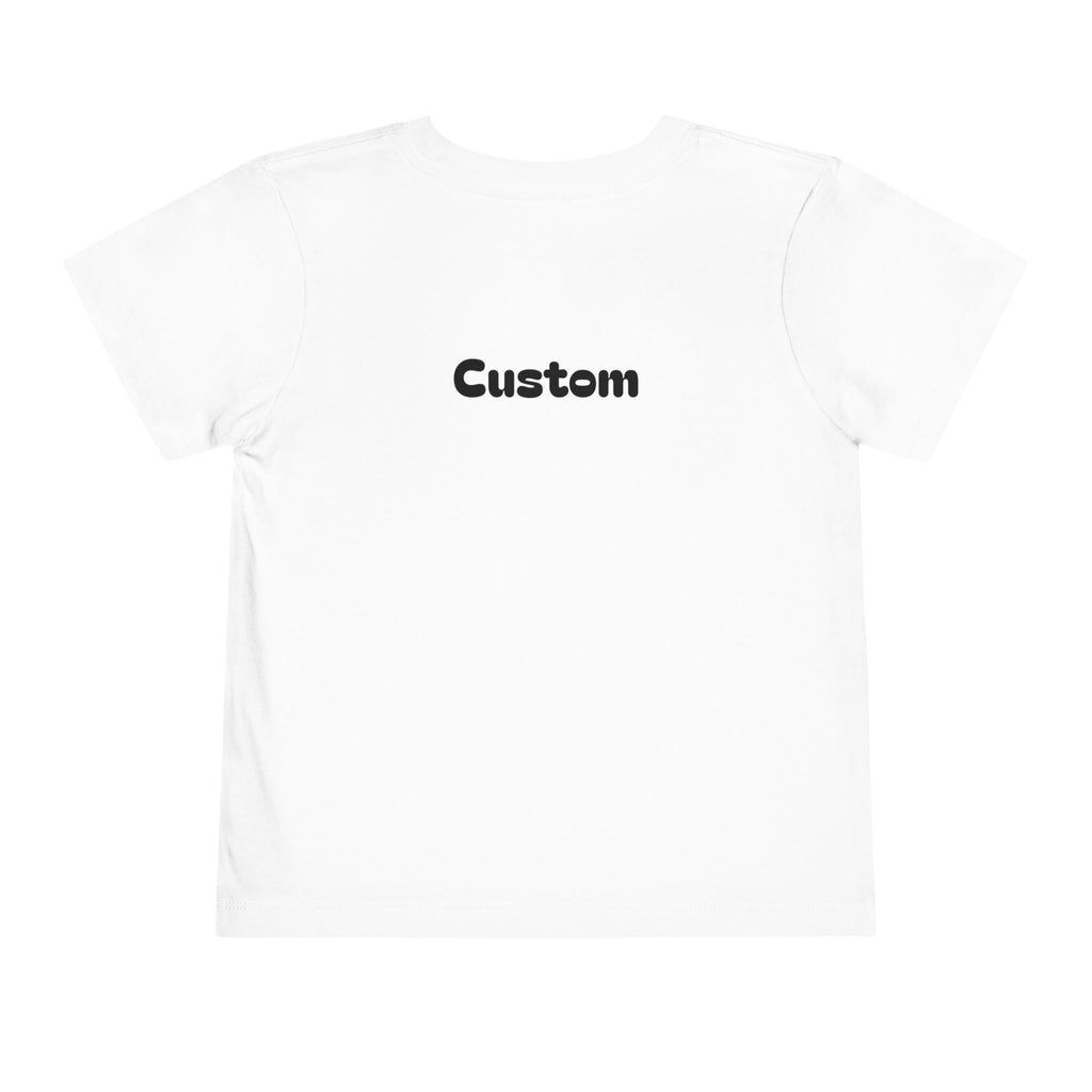 2026 Kindergarten Graduate FRONT & BACK (customize the back) Toddler T-Shirt