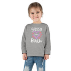 Sassy Since Birth — Not Changing Anytime Soon | Front & Back Toddler Tee