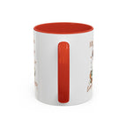 Coffee Mug — "My Alone Time Is for Everyone's Safety" Retro Woman Accent Mug