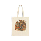 Hello Fall Scarecrow Tote Bag | Pumpkin Harvest Canvas Bag