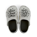 Kids Foam Clogs — Custom Script Graphic EVA Slip-Ons