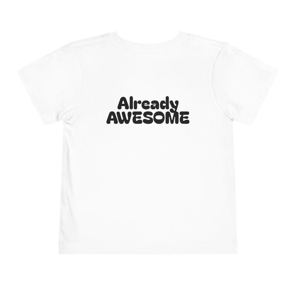 Toddler Tee - "Class of 2038" Front & "Already Awesome" Back Preschool Graduation Shirt