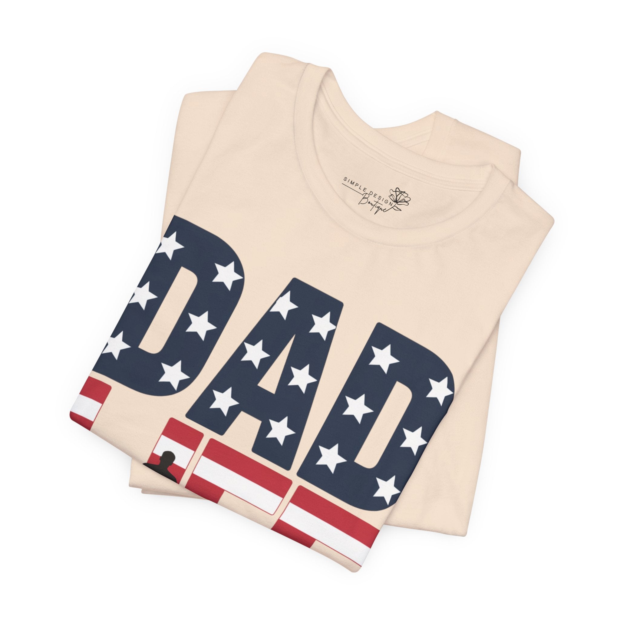 Dad Life T-Shirt — American Flag Patriotic Father’s Day Tee