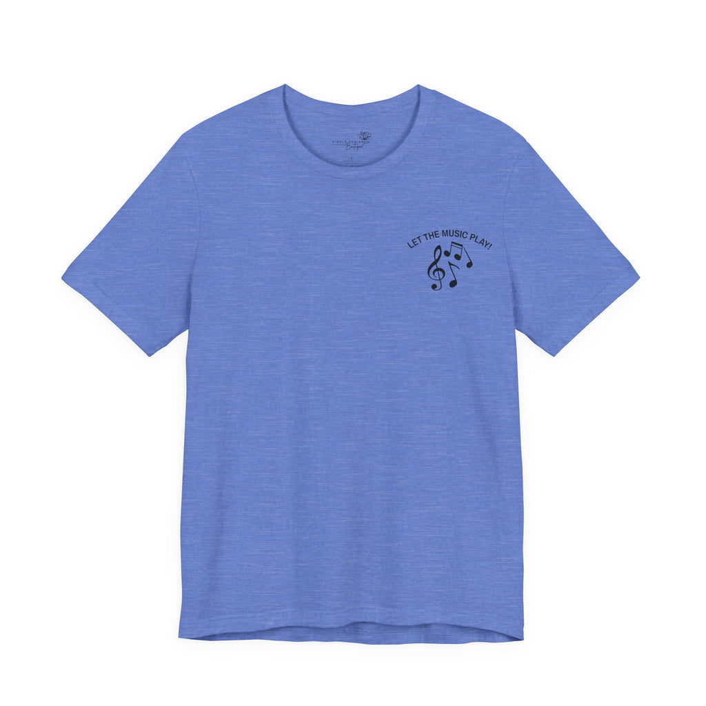 Musical Notes Unisex T-Shirt — Subtle Graphic Tee for Music Lovers 🎵