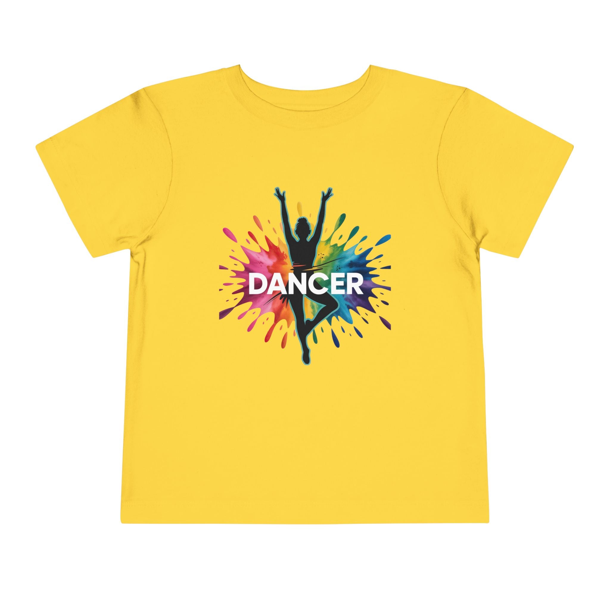 Dancer — Girls Watercolor Ballerina Toddler T-Shirt