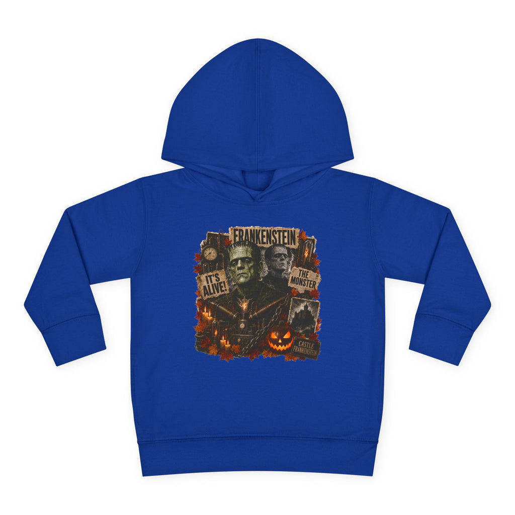 Frankenstein Toddler Hoodie - Cute Spooky Halloween Pullover