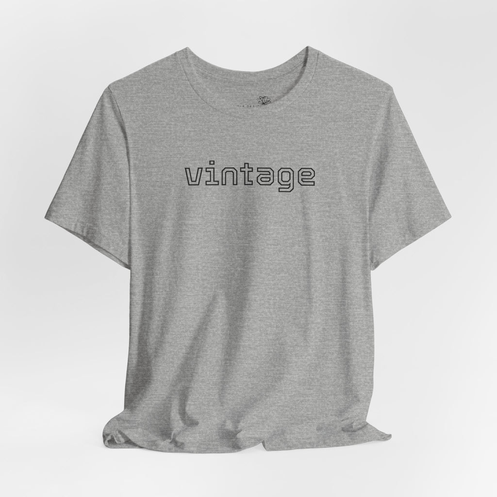 Vintage — Men's Classic Graphic Tee