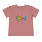 Miss Pre-K Grad — Personalized Name FRONT, Nailed It BACK Toddler T-Shirt
