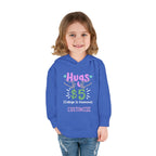 Toddler Hoodie — "Hugs $5 (College Is Expensive)" Cute Customizable Pullover