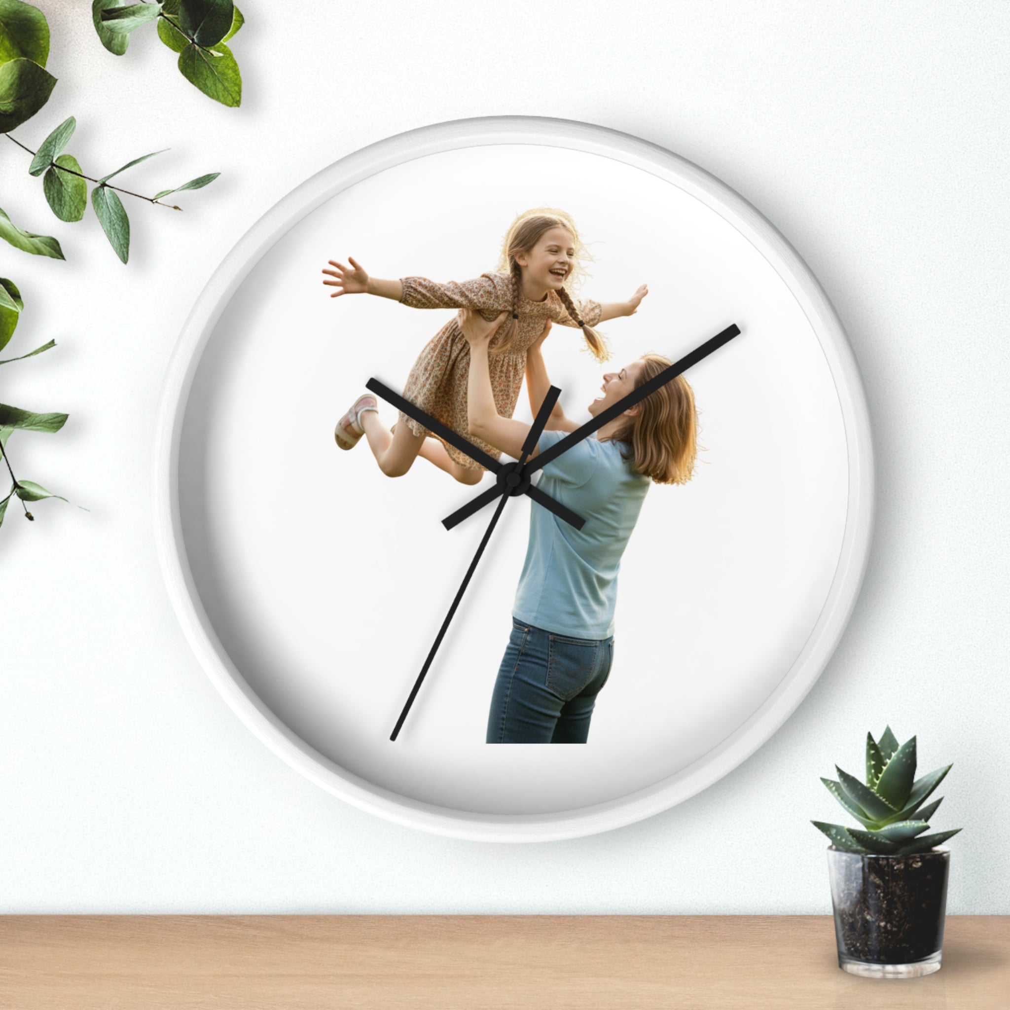 Wall Clock — Personalized Photo Family Clock