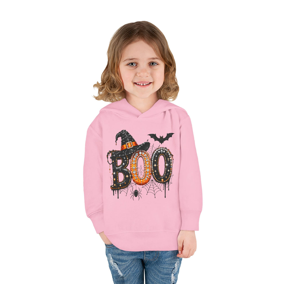 Toddler Halloween BOO Pullover Hoodie
