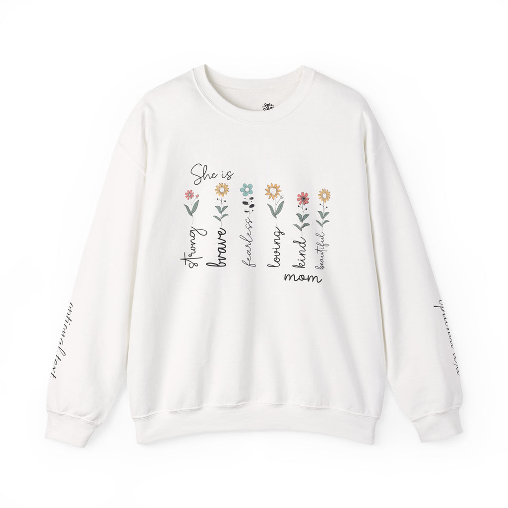 She is...Personalizable Crewneck Sweatshirt for Mom -  Print