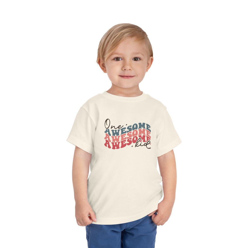 One Awesome Kid — Funny Toddler Graphic Tee