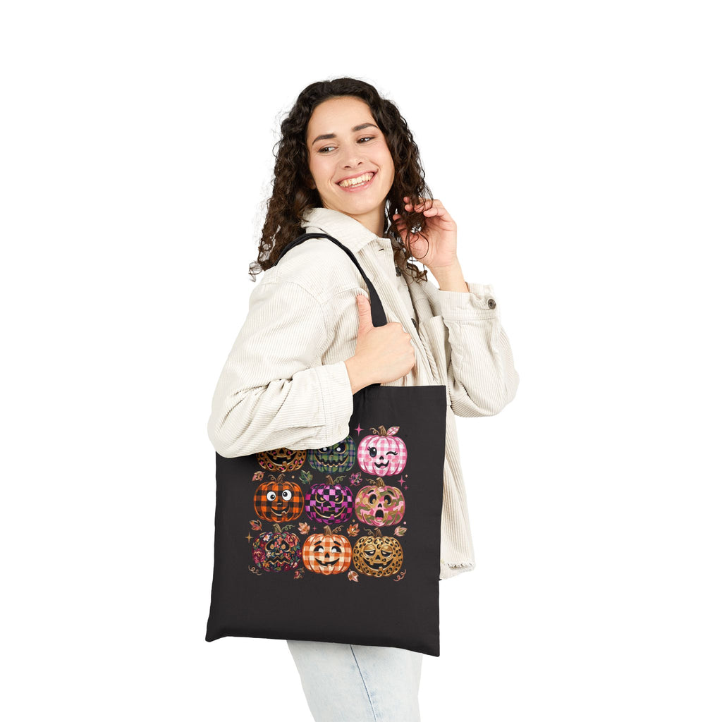 Halloween Patchwork Pumpkins Tote