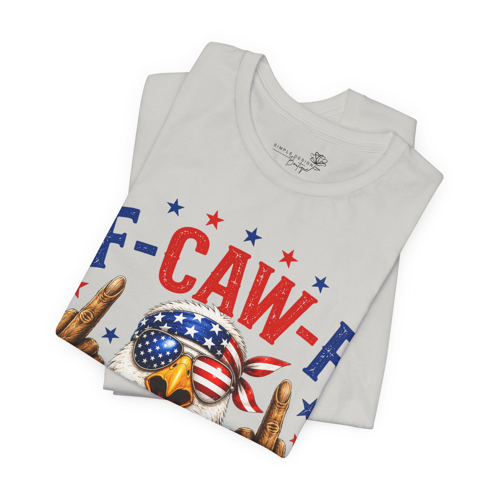 F-CAW-F Bald Eagle Patriotic T-Shirt