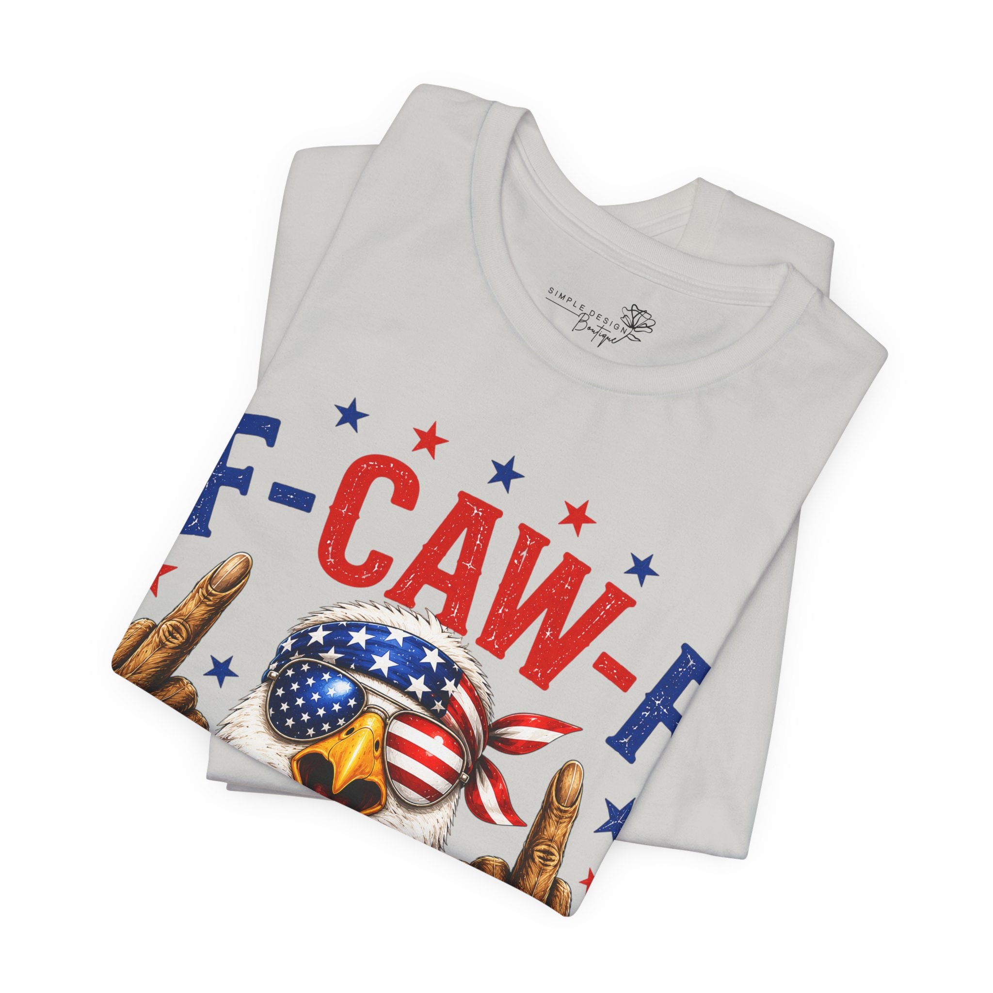 F-CAW-F Bald Eagle Patriotic T-Shirt