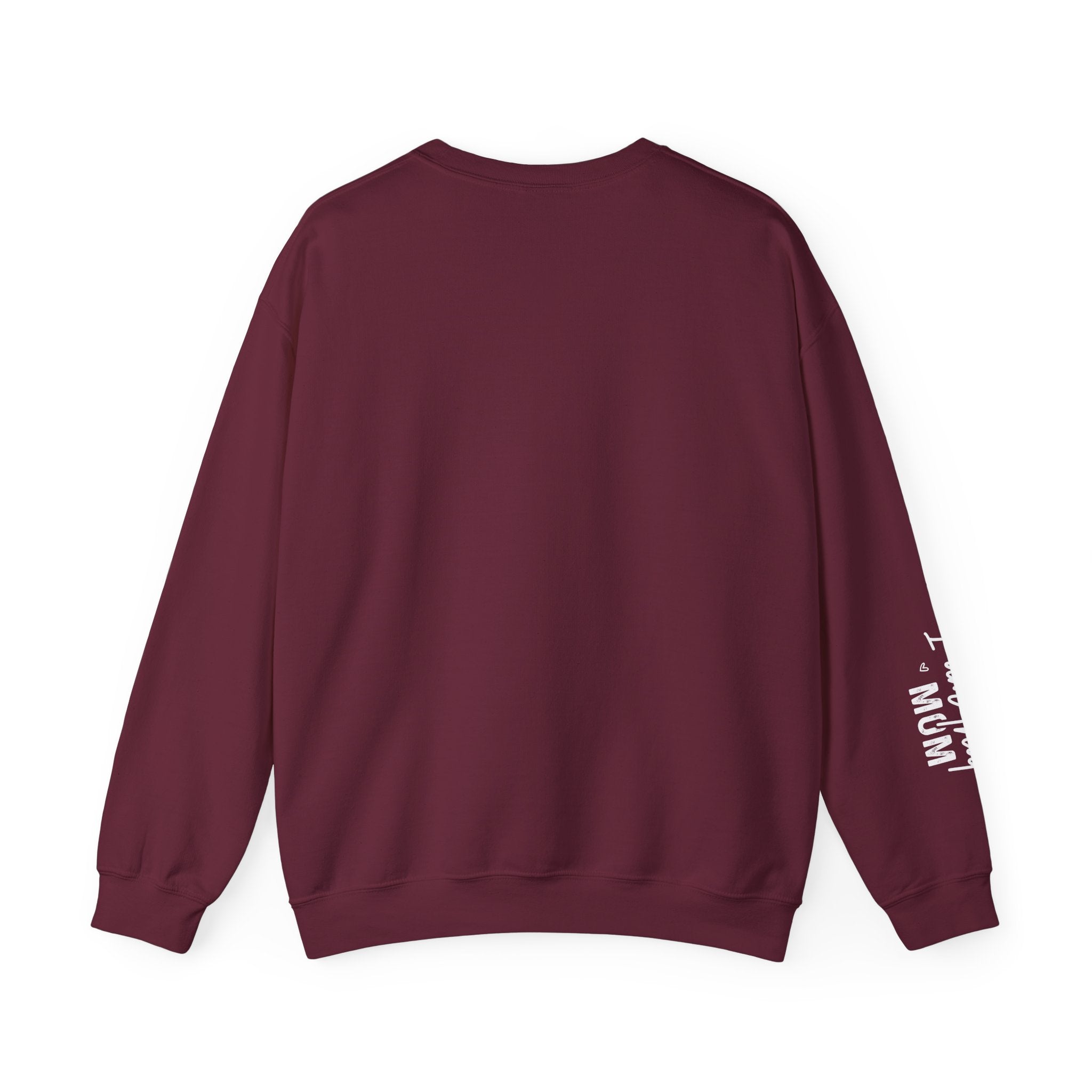Oh Honey — I Am That Mom Front & Sleeve Women's Graphic Crewneck Sweatshirt