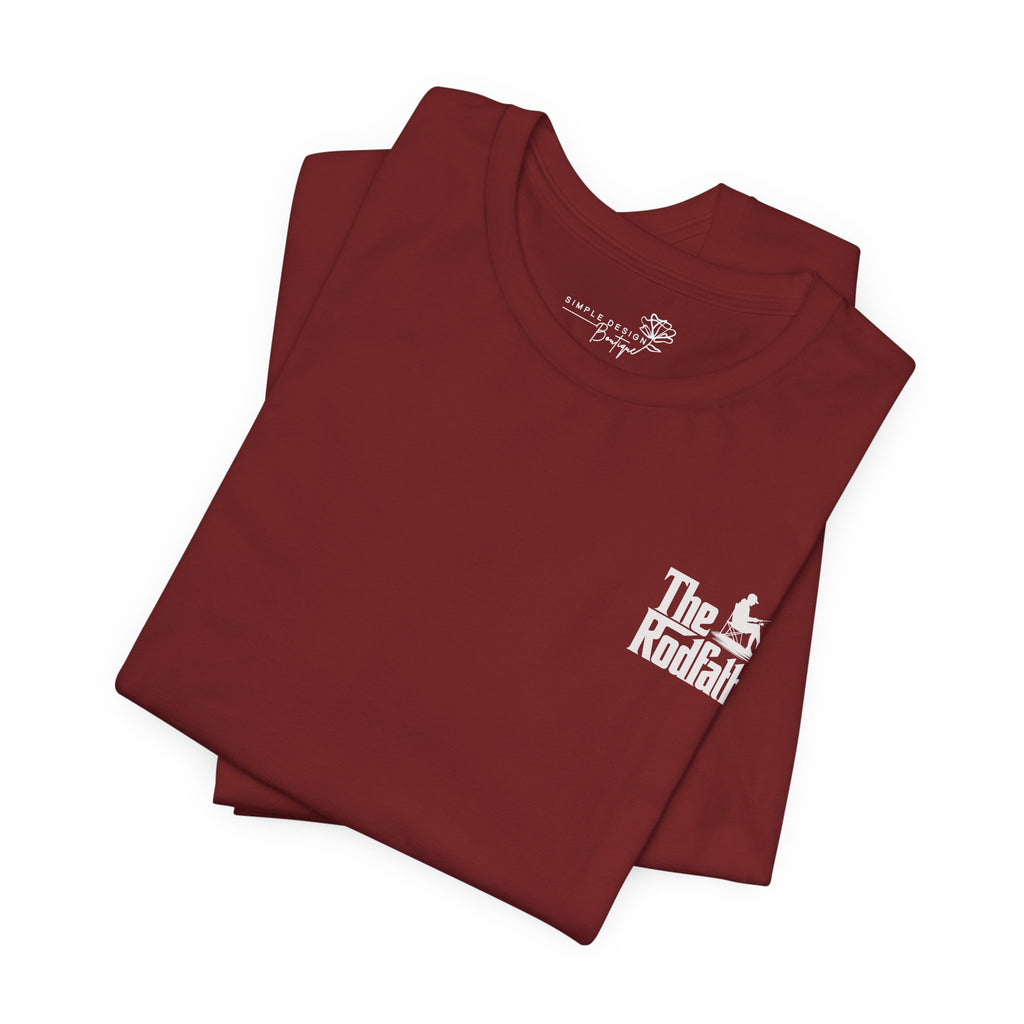 The Rodfather — Fishing Dad T-Shirt | Funny Father’s Day Gift