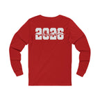 We Outta Here — Class of 2026 FRONT & BACK Long Sleeve T-Shirt