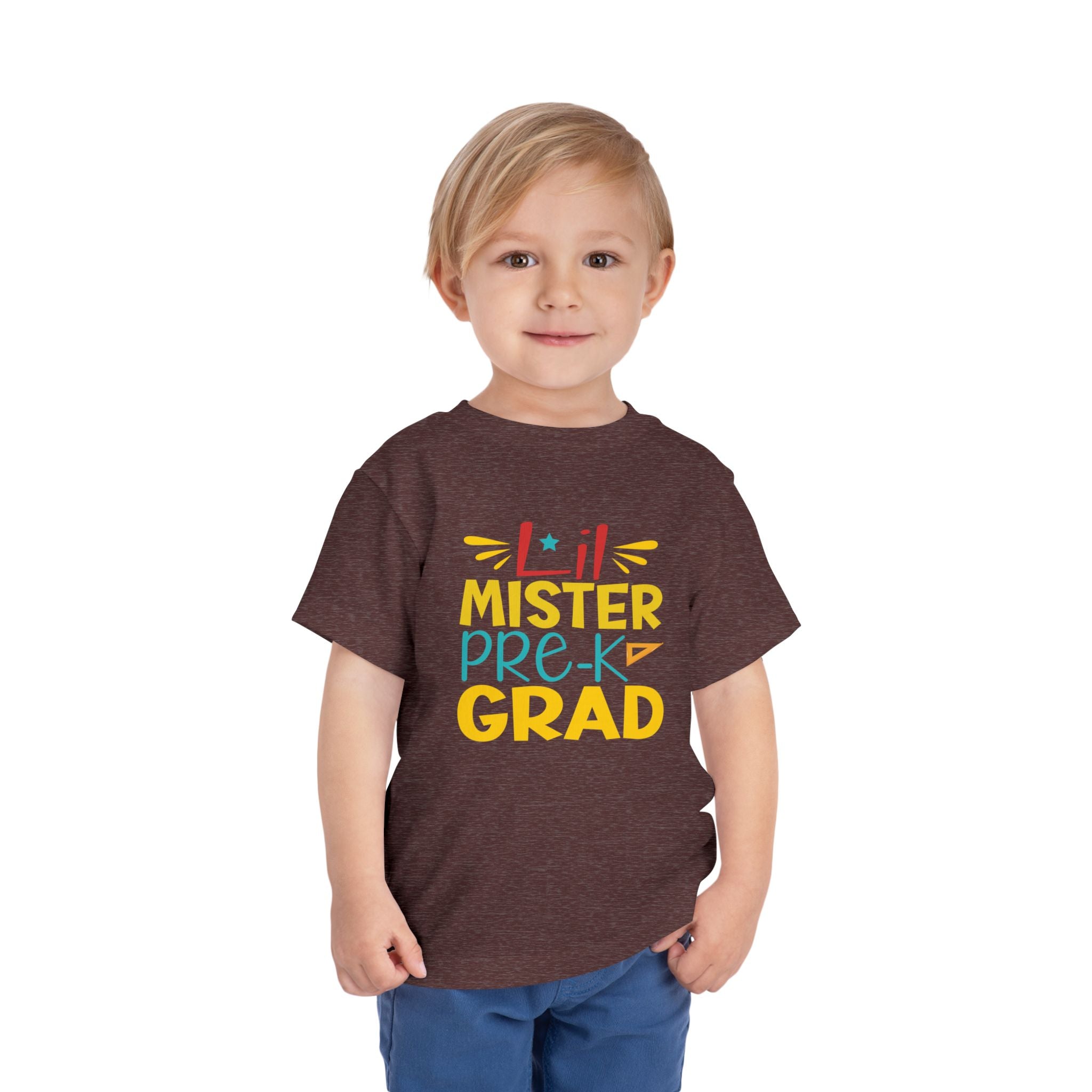 Little Mister Pre-K Grad — Boys Toddler Graduation T-Shirt