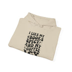 I Like My Books Spicy and My Coffee Icy — Cozy Women's Hoodie