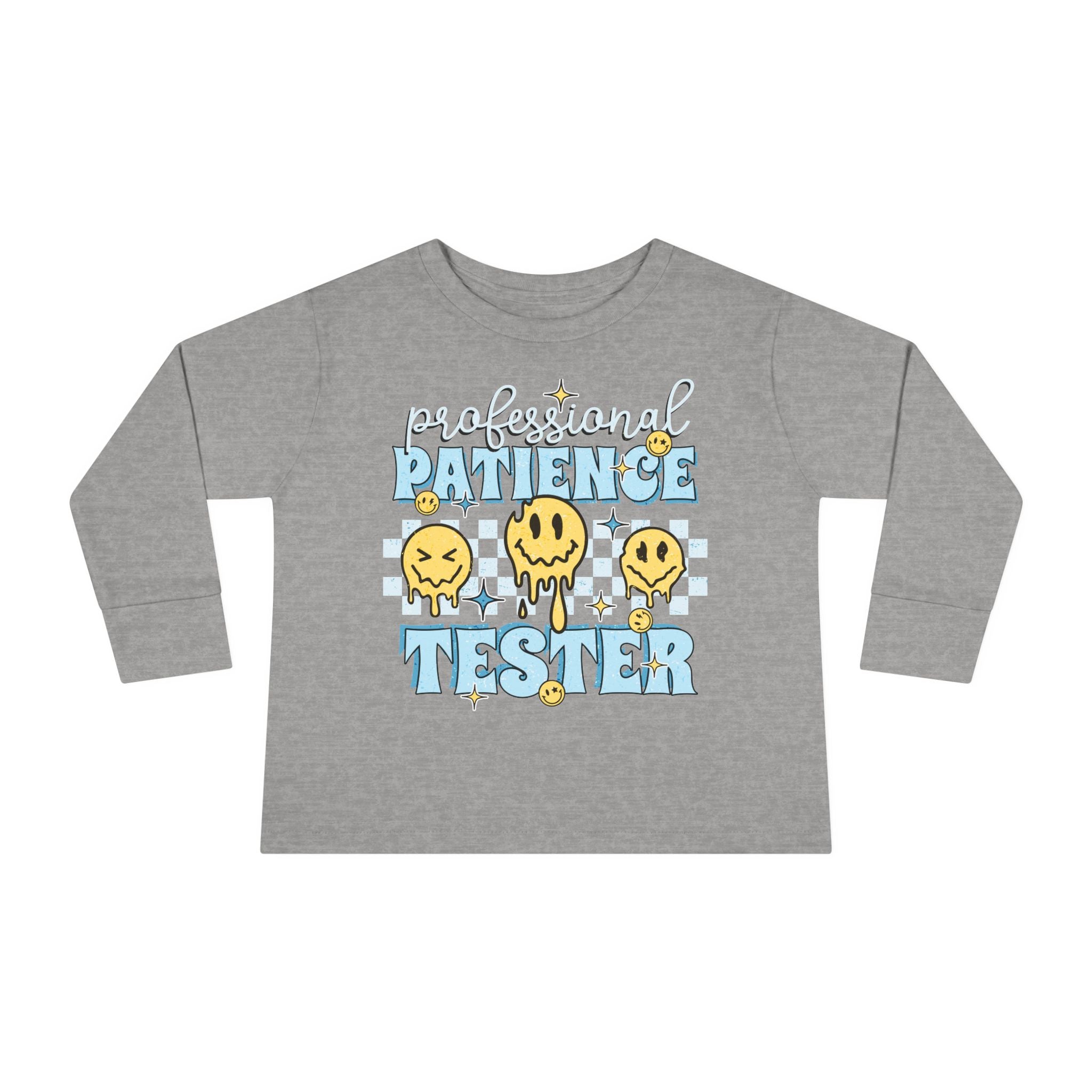 Professional Patience Tester Toddler Long Sleeve Tee